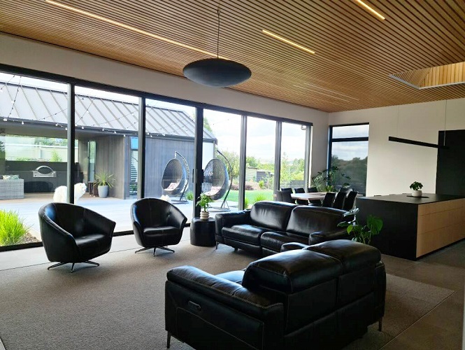 Herschel Pulsar nella nuova casa di Taupo, Nuova Zelanda, per gentile concessione di JT Design