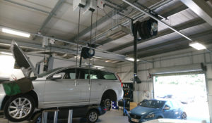 IRP4 riscaldamento garage Volvo Car