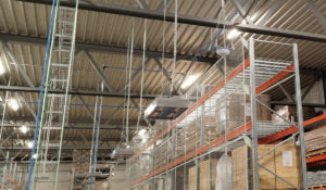 Riscaldatori industriali sospesi a soffitto Power 4