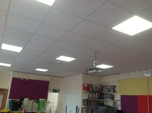 Herschel Select Ceiling panel in Shirelands School