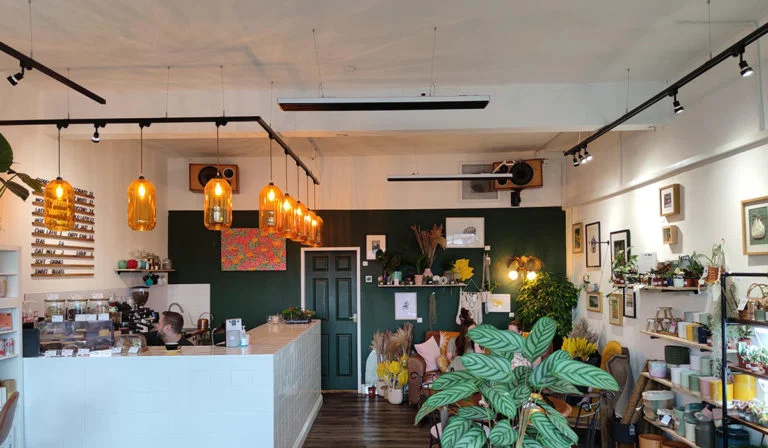 Riscaldamento del Plant Collection Cafe