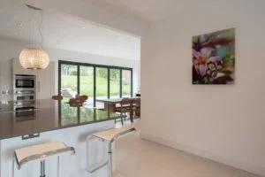 Herschel Inspire picture panel in a dining area