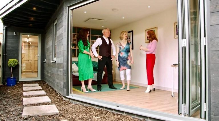 Come visto in TV, Your Home Made Perfect installa il riscaldamento a infrarossi Herschel per la stanza del giardino