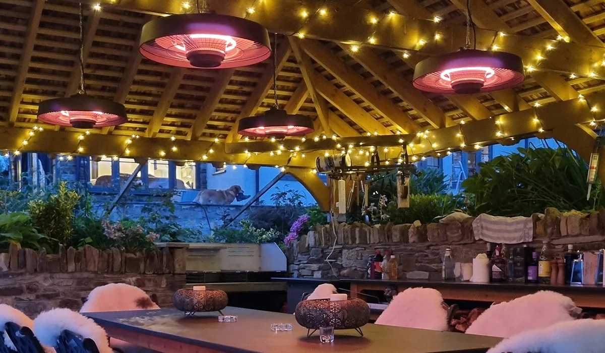 Riscaldatore da patio sospeso Hawaii