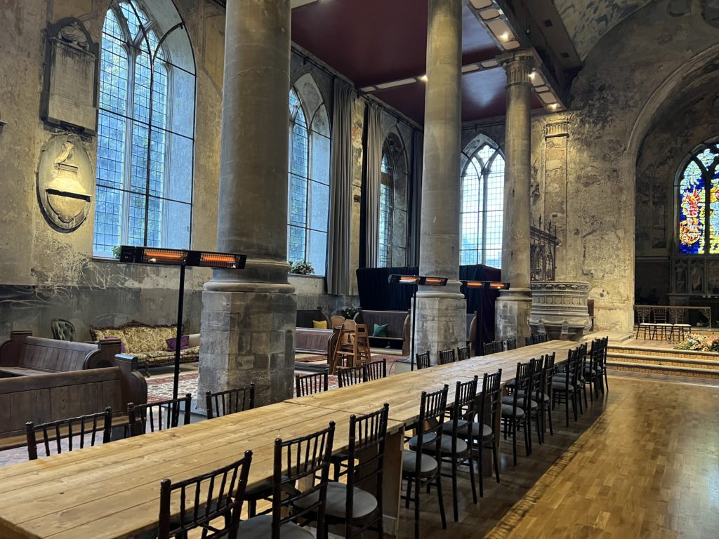 Herschel Manhattan riscalda una chiesa