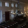 L'aureola è stata installata nella chiesa di San Michele