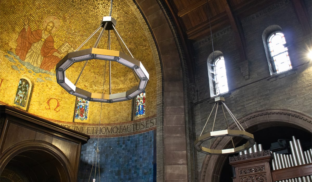 Riscaldatori Herschel Halo installati in una chiesa britannica