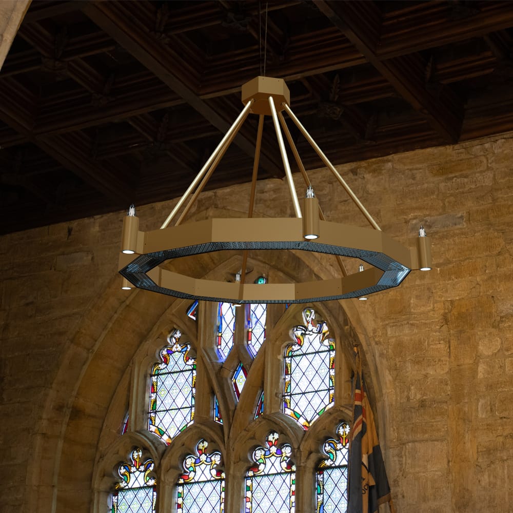 Insegna luminosa a luce indiretta standard
