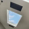 Installazione a soffitto a incasso Krystal Nero per una finitura a filo contemporanea