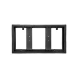 Kit di incasso a soffitto Krystal - Nero