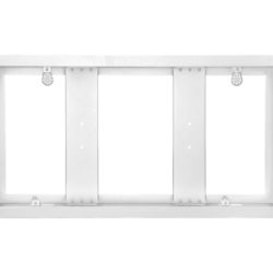 Kit di incasso a soffitto Krystal in bianco per il montaggio a filo soffitto