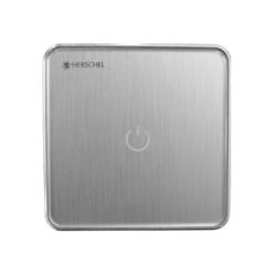 Interruttore intelligente argento spazzolato