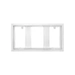 Kit di incasso a soffitto Krystal - Bianco