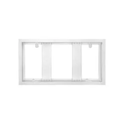 Kit di incasso a soffitto Krystal - Bianco