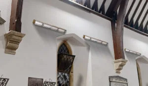 Orizzonte installato in chiesa