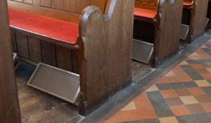 Riscaldatore sottovaso in piedi