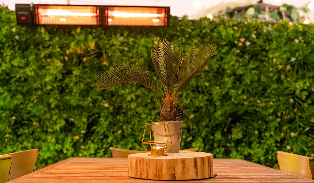 Herschel Manhattan riscalda la terrazza elegante