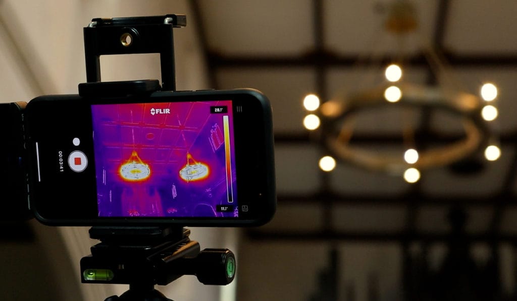 Halo immagine termica