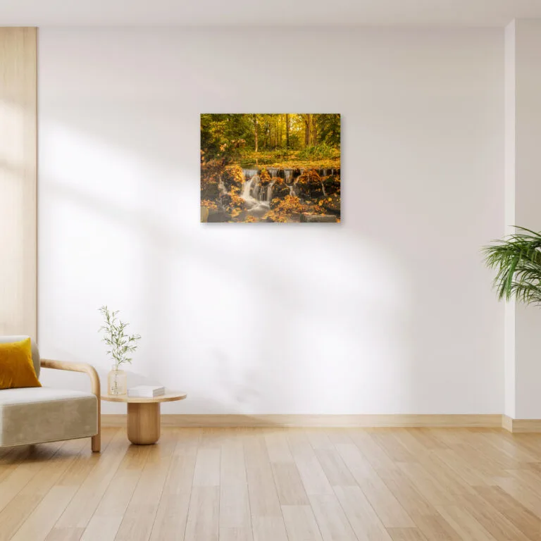 Pannello Inspire Picture installato in uno spazio abitativo moderno