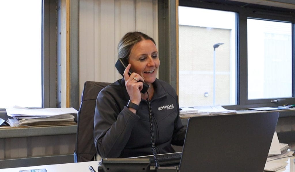 Servizio clienti cordiale da parte del team vendite Herschel