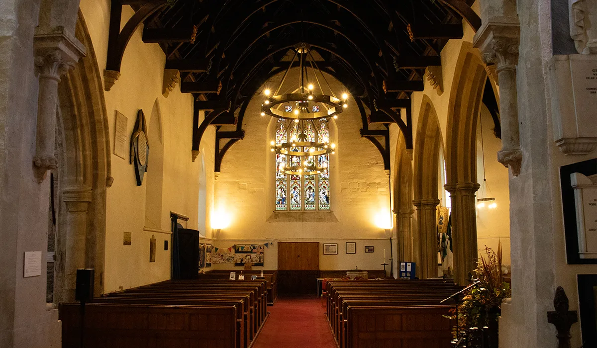 Chiesa di San Michele, Winterbourne - Installazione Herschel Halo