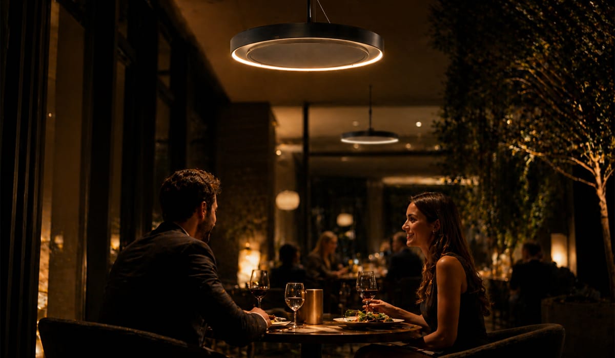 Cena per due in un ristorante al chiuso a Ibiza