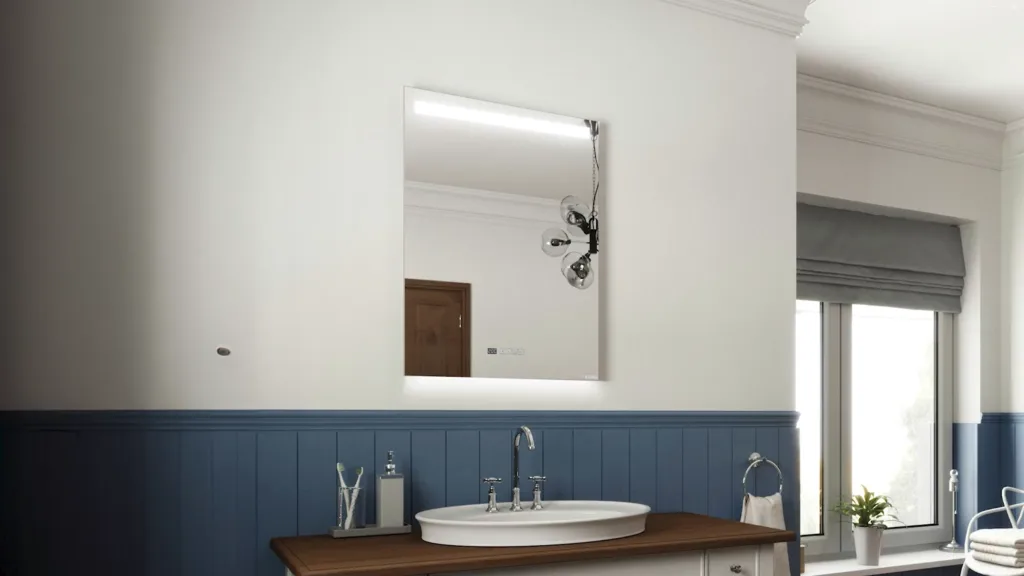 Installazione dello specchio con luci 'Select XLS