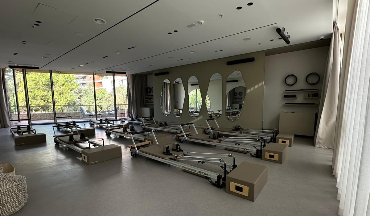 Riscaldamento di uno studio di hot yoga con Aspect XL